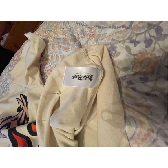 Hyde Park Mens Cream Coming In Hot Crewneck Short Sleeve T-Shirt Small - Picture 9 of 12